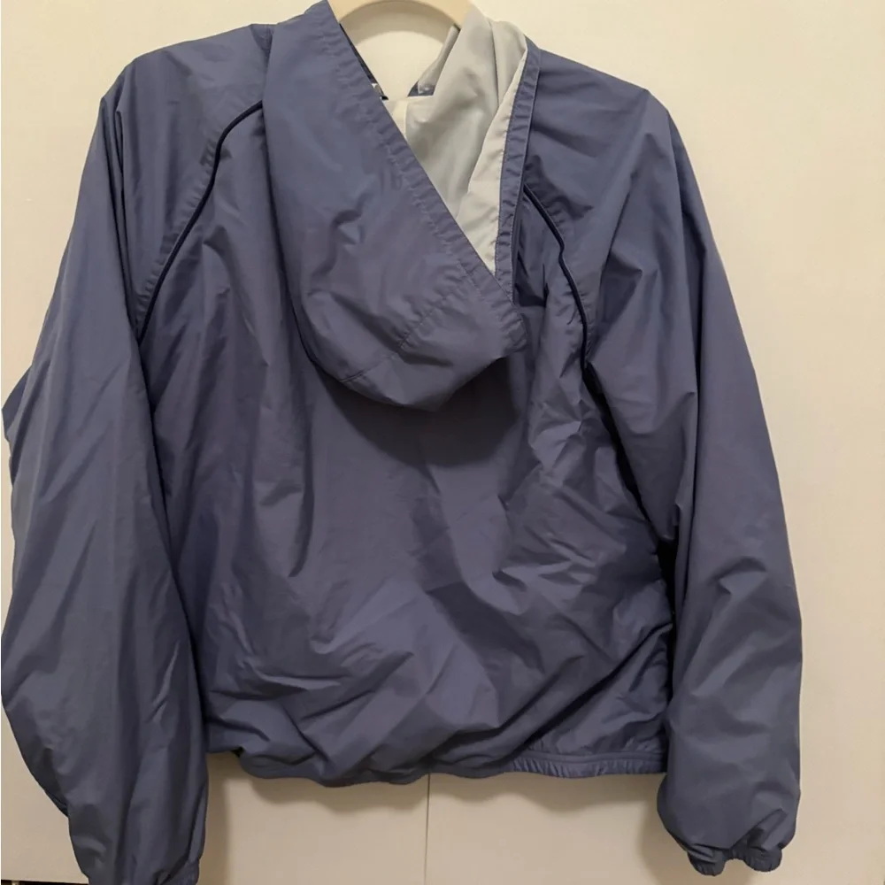 Vintage Adidas Tracksuit Jacket in a Pale Purple, Size XL - Picture 3 of 4